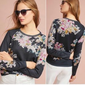 ANTHROPOLOGY Maeve Ramya Floral Pullover